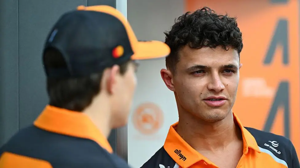 Norris being forced to drive in 'uncomfortable ways'