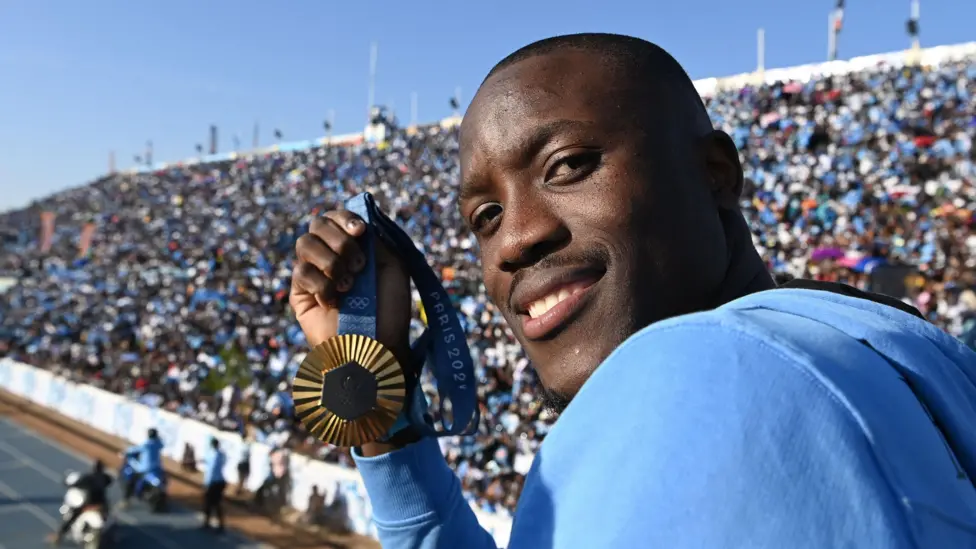 'Without sport I'd probably be a criminal' - Olympic champion Tebogo